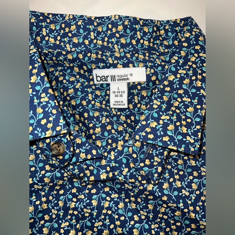 Bar three men’s dress shirt